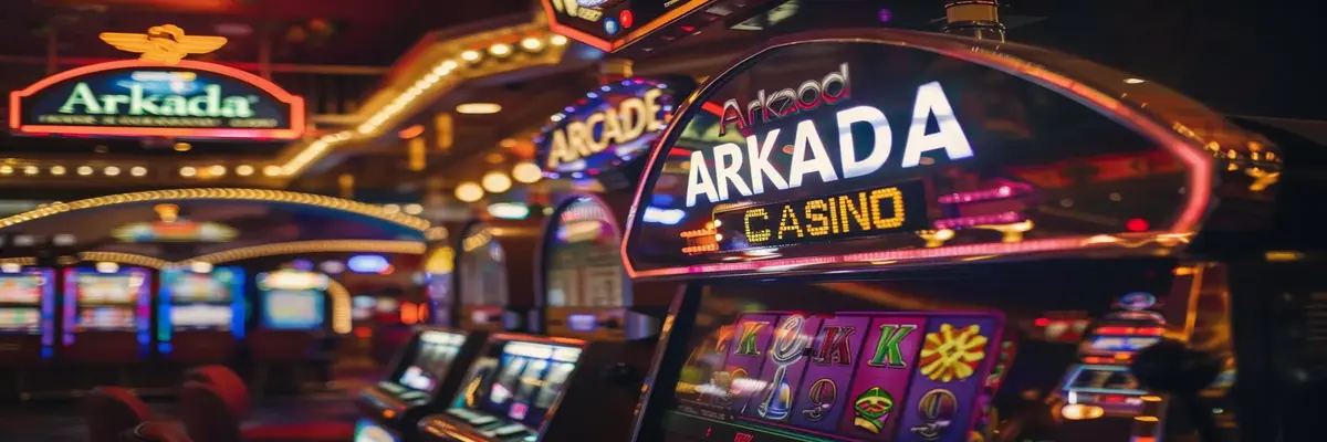 Яркие игровые автоматы Arkada Casino в атмосфере азартных игр